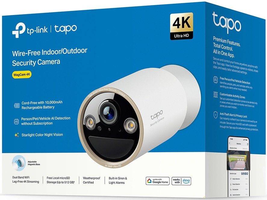 Беспроводная камера видеонаблюдения TP-LINK Tapo C460 (Tapo C460(EU)) фото