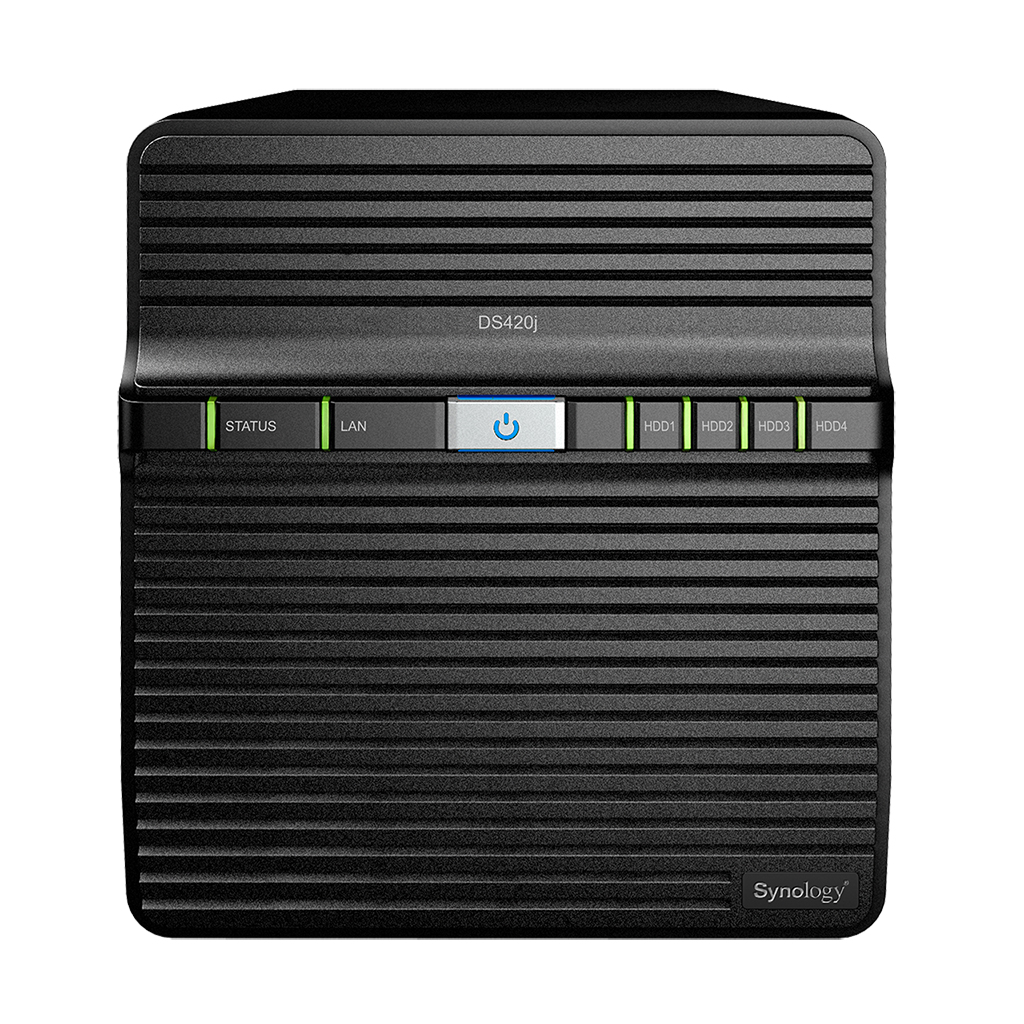 картинка Сетевое оборудование Synology Сетевой NAS сервер DS420j 4xHDD для дома от магазина itmag.kz