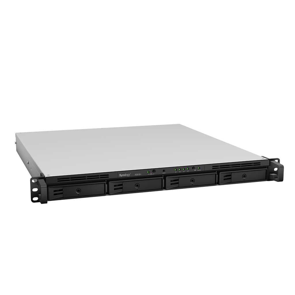 картинка Сетевое оборудование Synology Сетевой NAS-сервер, Synology RS818+ 4xHDD 1U NAS-сервер All-in-1 от магазина itmag.kz