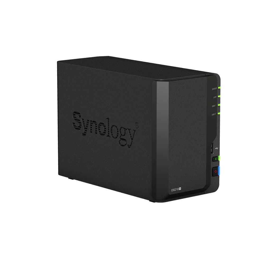 картинка Сетевое оборудование Synology Сетевой NAS-сервер Synology DS218+ 2xHDD NAS-сервер All-in-1 от магазина itmag.kz