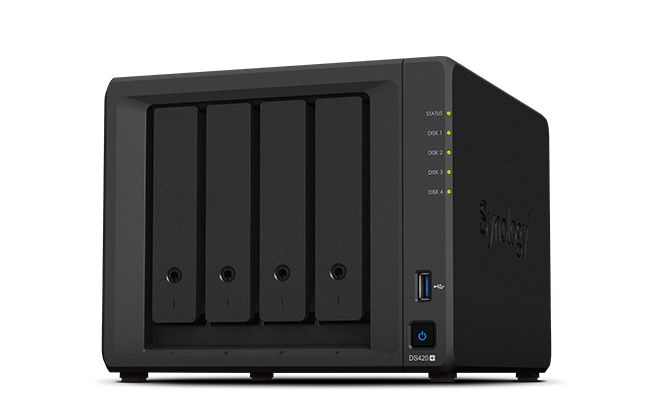 картинка Сетевое оборудование Synology Сетевой NAS сервер DS420+ 4xHDD от магазина itmag.kz