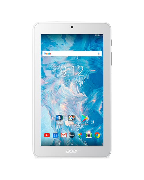 картинка Планшет Acer Iconia One 7'' Wi-Fi/(1024x600)/Quad-core MT8167(1,3Ghz)/1Gb/16Gb/0.3MP+2MP/Android 7.0 от магазина itmag.kz