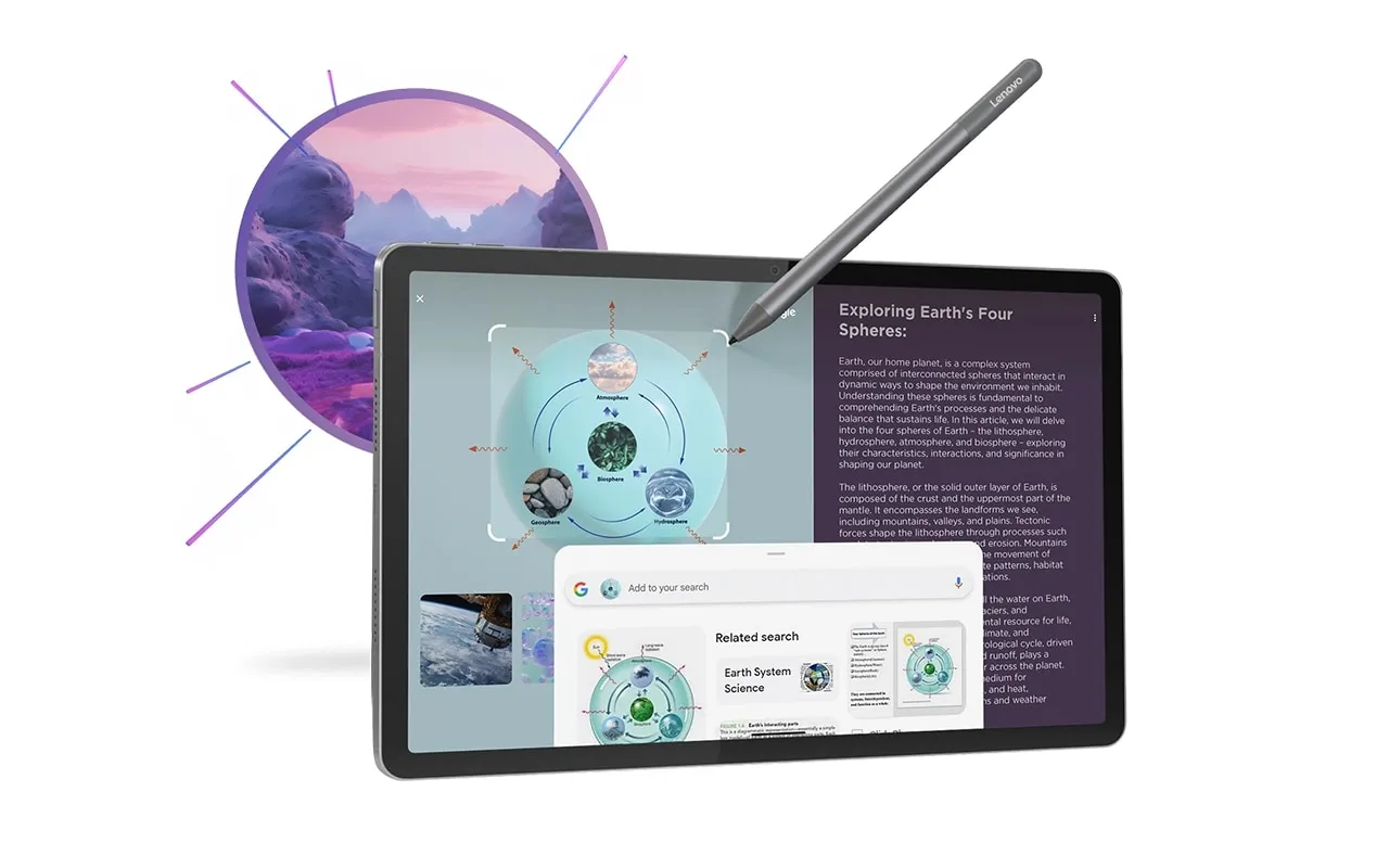 Планшет Lenovo Idea Tab TB336FU ACC  11" 8GB/128GB, Grey (Stylus, Case) (ZAFR0441UZ) фото