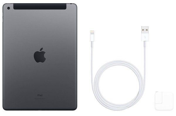 картинка Планшет Apple iPad 10.2" Wi-Fi + 4G 32GB Space Grey (MW6A2RK/A)  от магазина itmag.kz