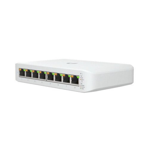 Коммутатор 8PORT 1000M RJ45 UBIQUITI UniFi Switch Lite 8 POE (USW-LITE-8-PoE) фото