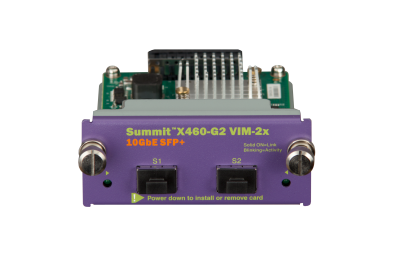 картинка Модуль к коммутатору Extreme Summit X460-G2 VIM-2x Optional Virtual Interface Module (16711) от магазина itmag.kz