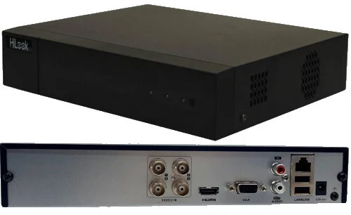 картинка Видеорегистратор HiLook DVR-204U-K1 4-канальный +2 шт видеокамеры THC-T140-P(3.6мм) от магазина itmag.kz