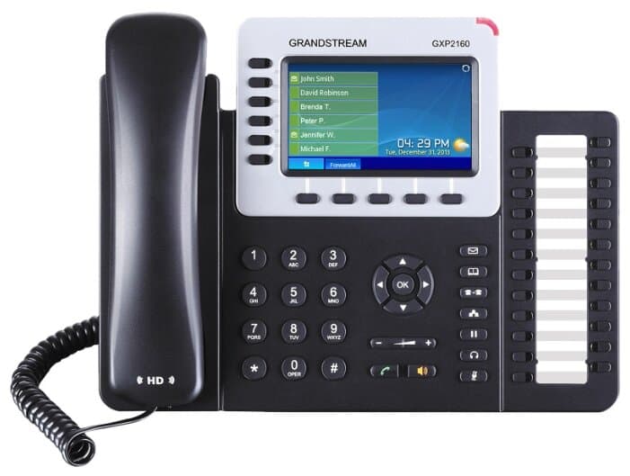 картинка VoIP-телефон Grandstream GXP2160 от магазина itmag.kz