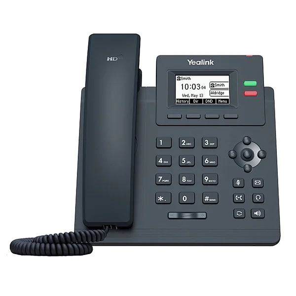 Телефон VoIP Yealink SIP-T31G черный (SIP-T31G) фото