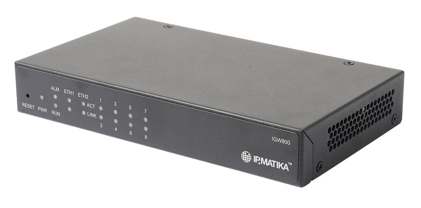VoIP-шлюз IPmatika IGW800 VoIP-шлюз, 8 (IGW800) фото