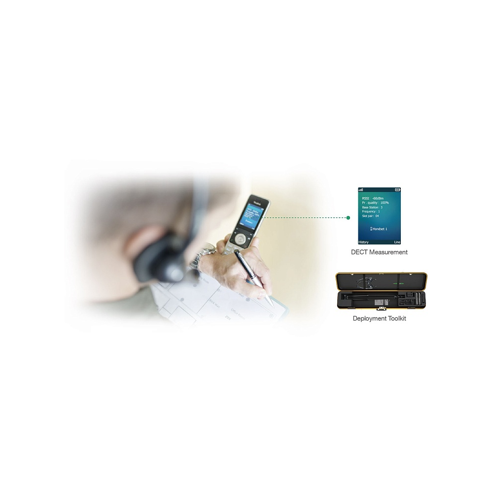 Базовая станция Yealink W80B DECT, DECT, PoE (W80B-updated) фото