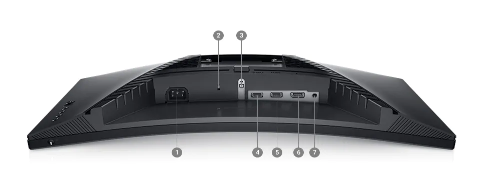 картинка Монитор Dell Curved Gaming - S2422HG (210-AYTM) от магазина itmag.kz