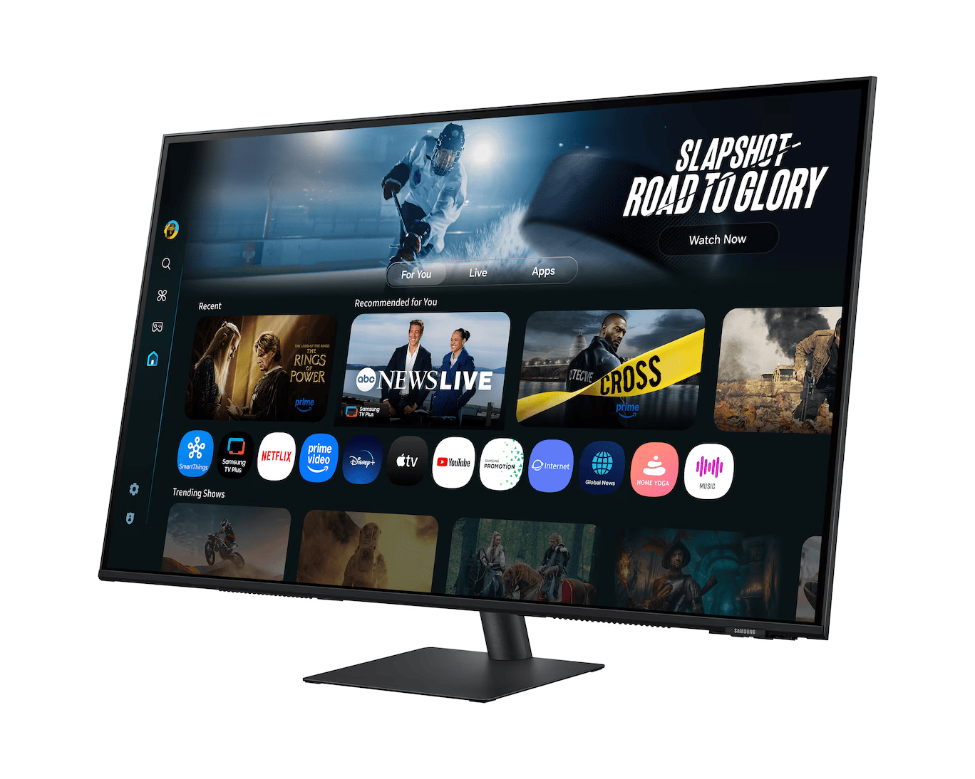 Smart монитор M7 M70F 4K Samsung Vision AI 43" (LS43FM702UIXCI) фото