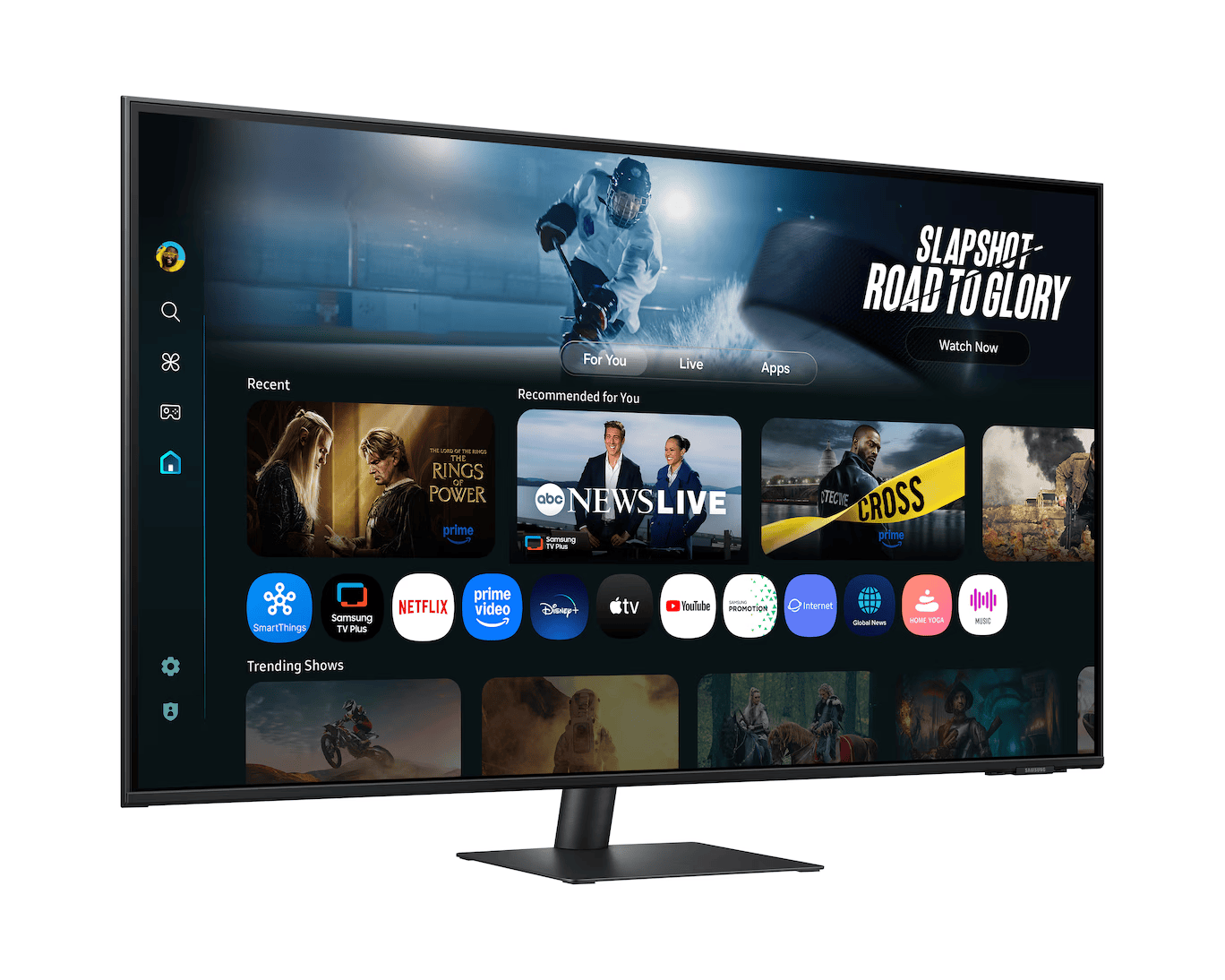 Smart монитор M7 M70F 4K Samsung Vision AI 43" (LS43FM702UIXCI) фото