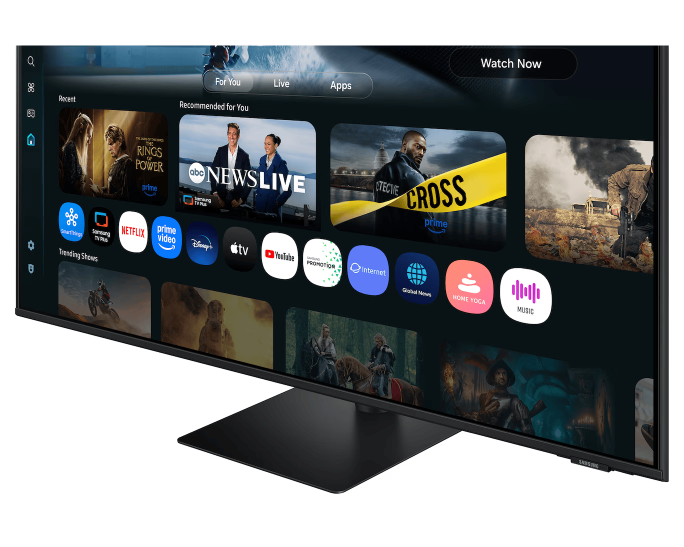 Smart монитор M7 M70F 4K Samsung Vision AI 43" (LS43FM702UIXCI) фото