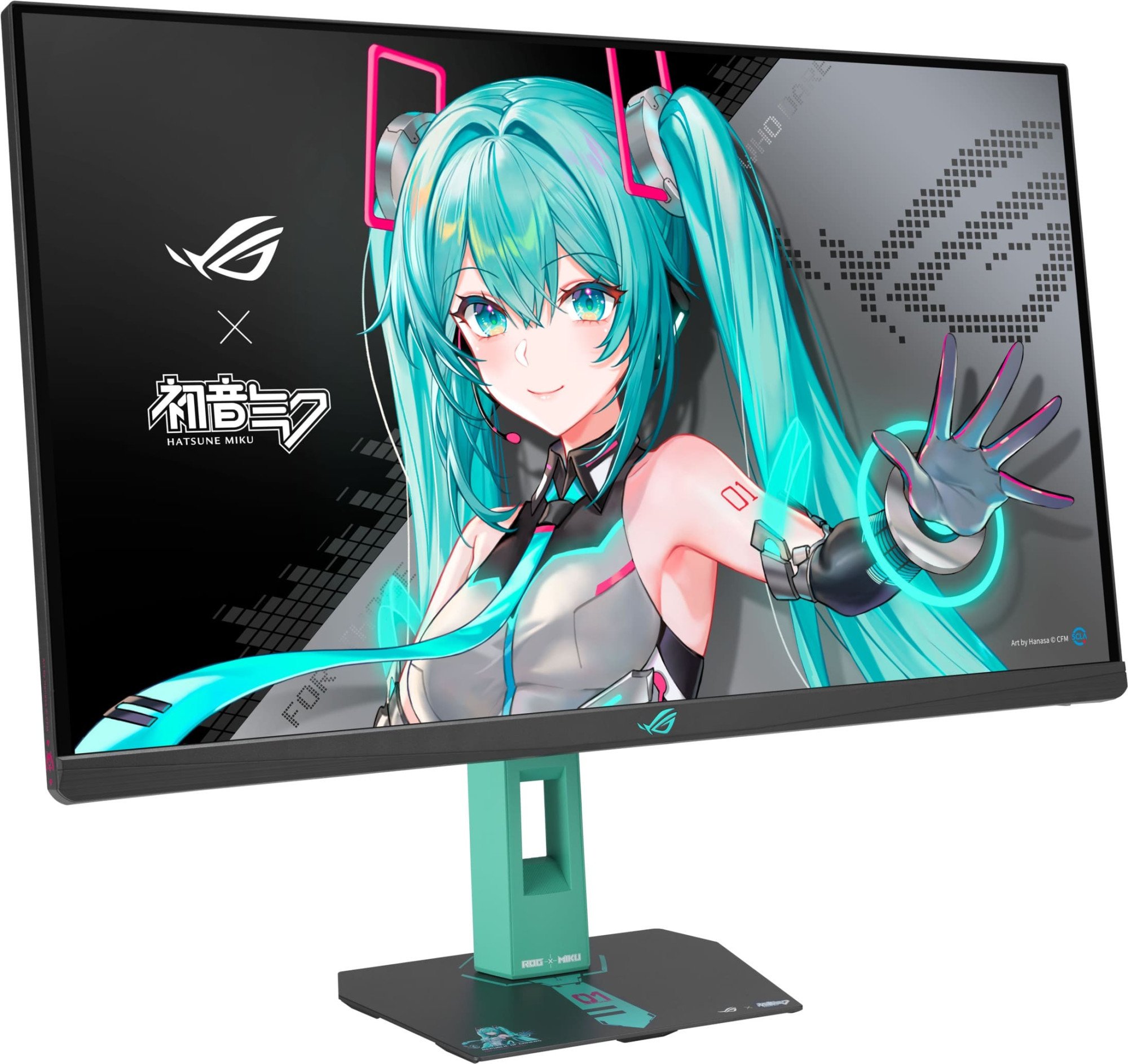 Монитор ASUS ROG Strix XG27ACMEG-G Hatsune Miku Edition 27" (90LM0C7U-B01371) фото