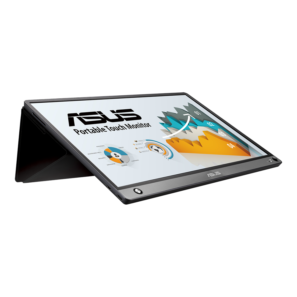 картинка Монитор ASUS ZenScreen Touch MB16AMT 15.6" (90LM04S0-B01170) от магазина itmag.kz