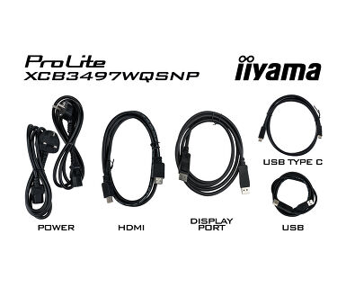 Монитор iiyama ProLite PL3497WQP 34" (XCB3497WQSNP-B1) фото