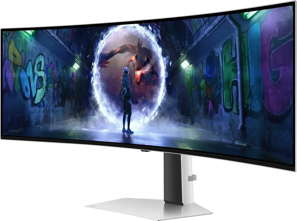 Игровой монитор SAMSUNG Odyssey OLED G9 G93SD 49", Серебристый (LS49DG932SI (LS49DG932SIXCI) фото