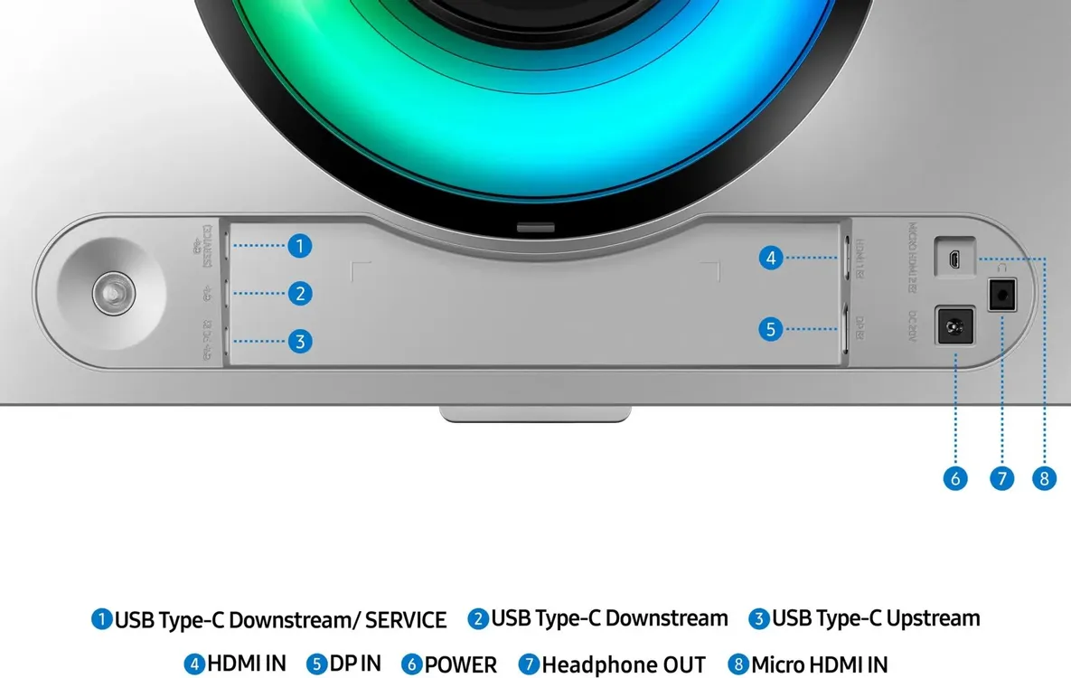 Игровой монитор SAMSUNG Odyssey OLED G9 G93SD 49", Серебристый (LS49DG932SI (LS49DG932SIXCI) фото