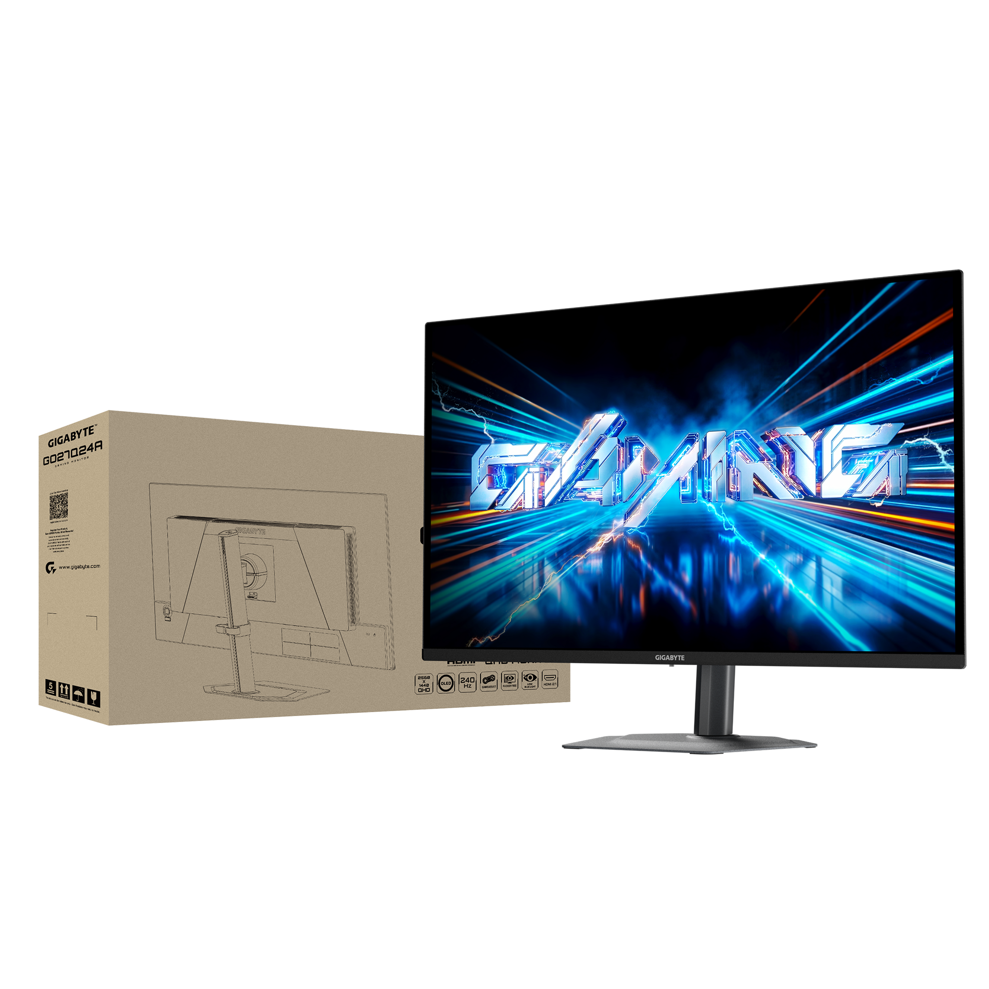 Монитор Gigabyte GO27Q24A 27" (GO27Q24A EK) фото