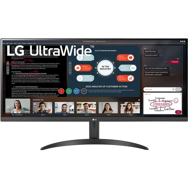 картинка Монитор LG UltraWide 34WP500 34" от магазина itmag.kz