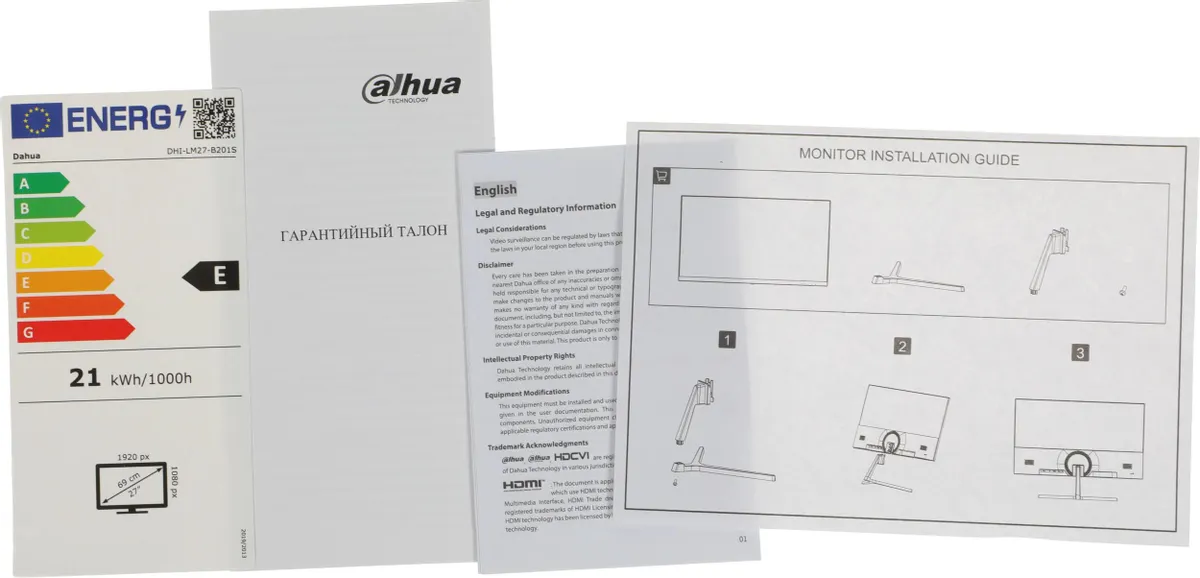 Монитор Dahua LM27-B201S 27" (DHI-LM27-B201S) фото