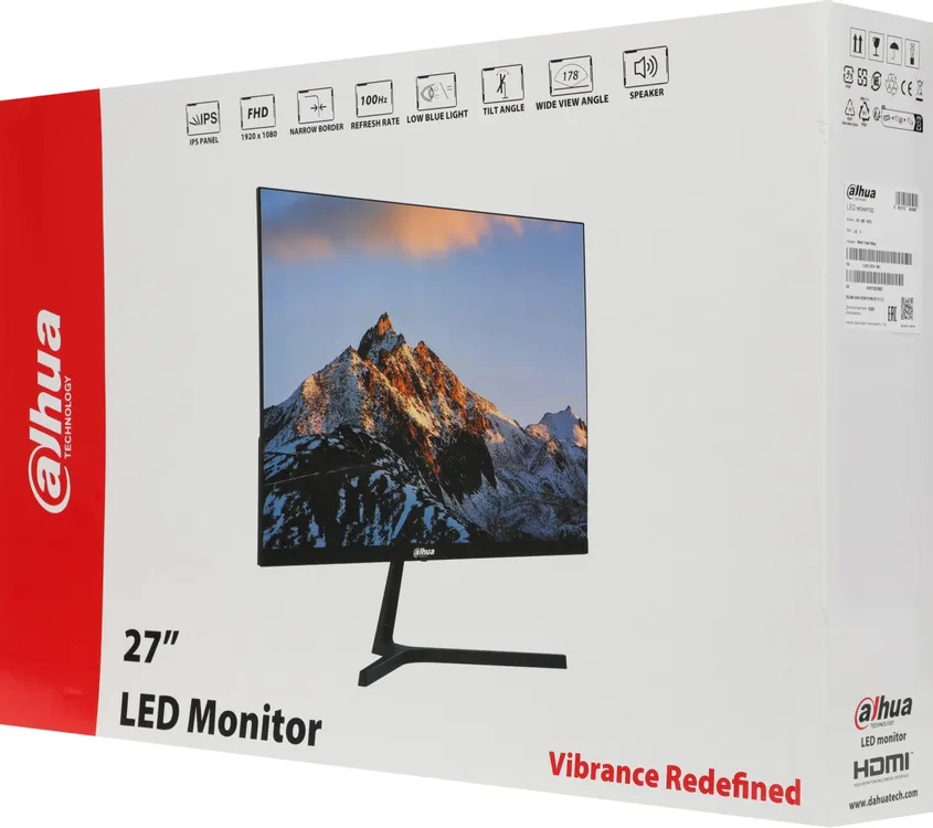Монитор Dahua LM27-B201S 27" (DHI-LM27-B201S) фото