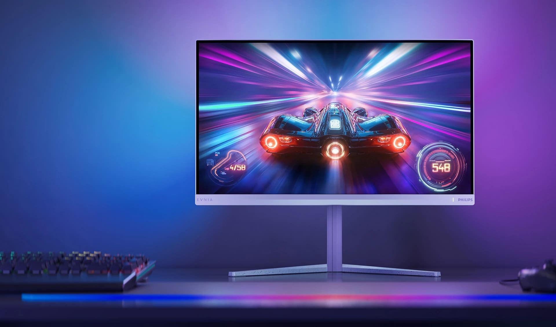 Монитор Philips Evnia 27M2N6501L 27", Белый (27M2N6501L/00/01) фото