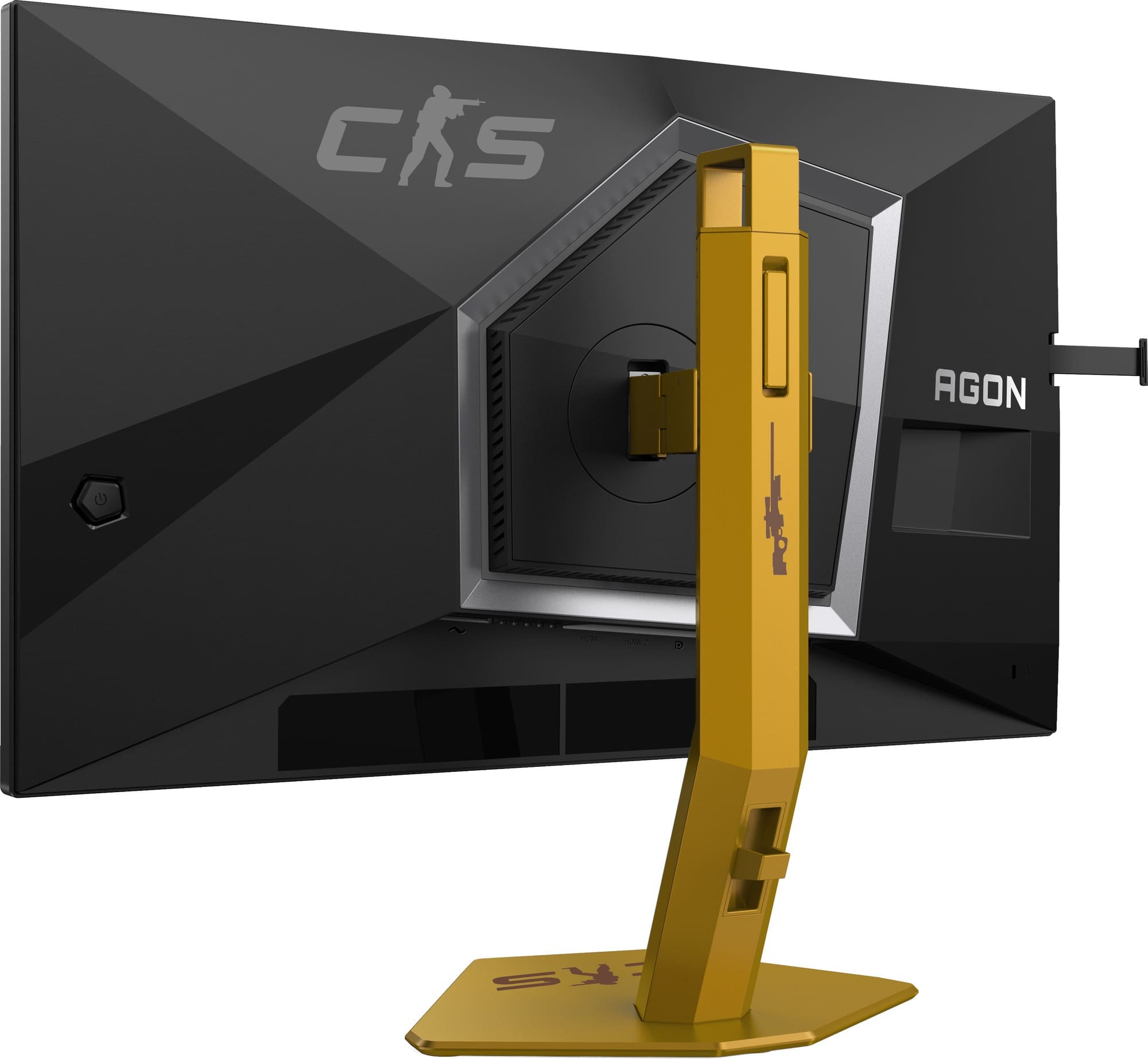 Монитор AOC CS24A 24.1", черный-оранжевый (CS24A) фото