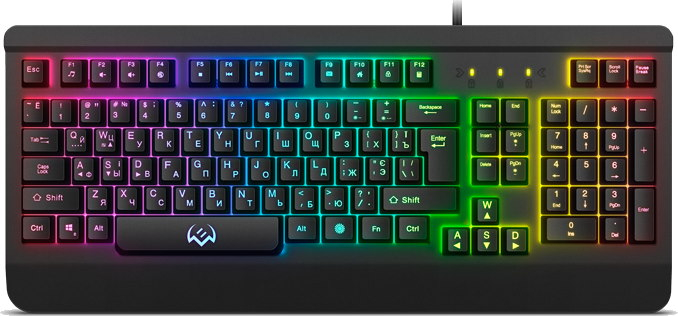 картинка Игровая клавиатура SVEN KB-G9450 (104кл., мет. корпус, 12 Fn функций, подсветка) от магазина itmag.kz