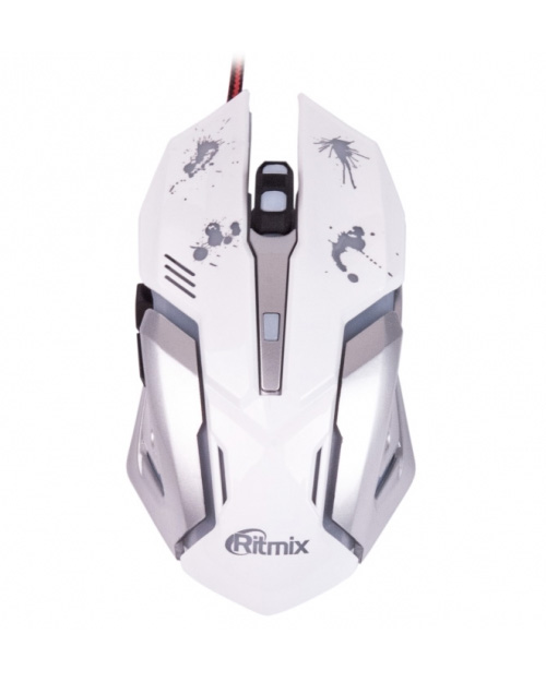 картинка Игровая мышь проводная RITMIX ROM-360, белый от магазина itmag.kz