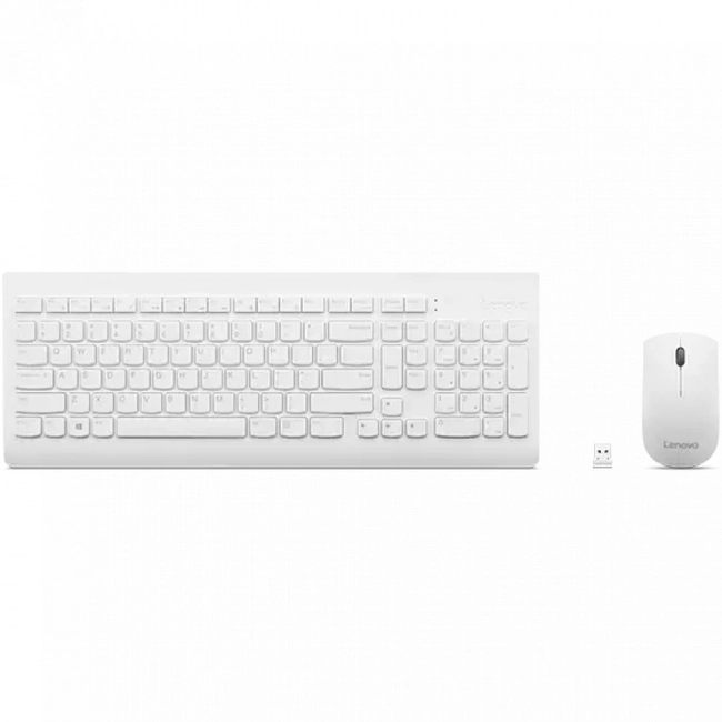 картинка Клавиатура и мышь Lenovo 510 Wireless Combo Keyboard & Mouse White от магазина itmag.kz