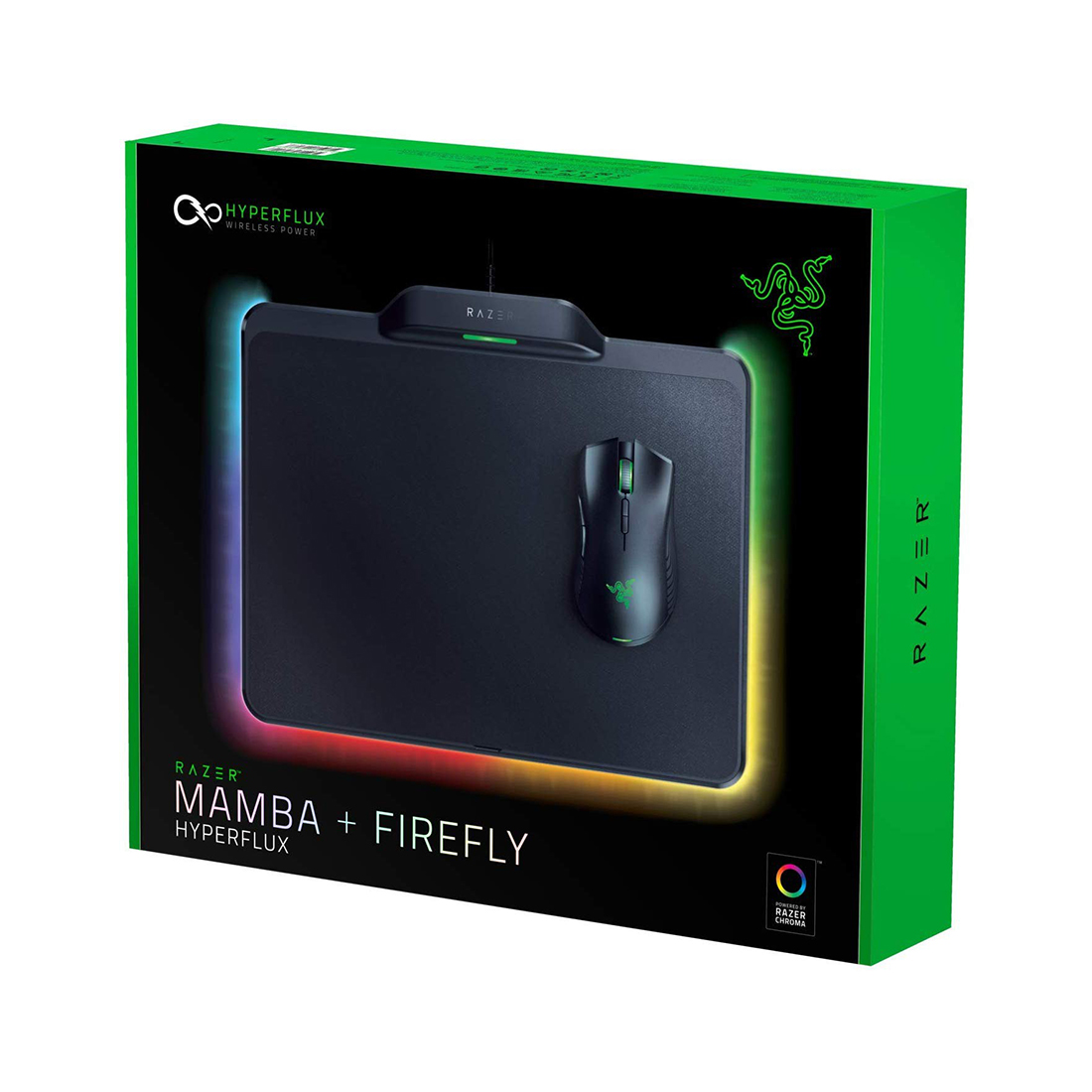 картинка Игровой комплект мышь и коврик Razer Mamba + Firefly Hyperflux Bundle от магазина itmag.kz