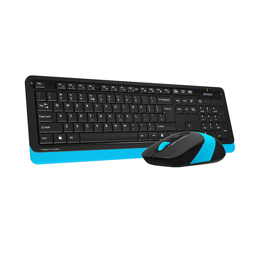 картинка Комплект Клавиатура + Мышь A4Tech Fstyler Wireless FG1010 Blue от магазина itmag.kz