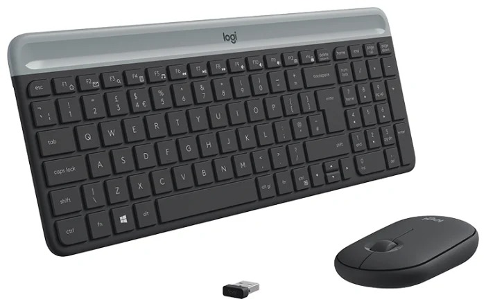 картинка Беспроводная клавиатура + мышь Logitech MK470 (клавиатура+мышь) от магазина itmag.kz