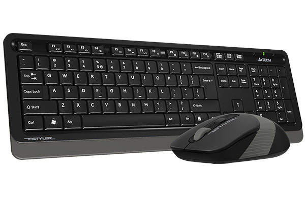 Клавиатура+мышь беспроводная A4tech Fstyler FG1010S-Grey  (Fstyler FG1010S-Grey ) фото