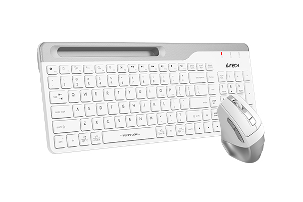 картинка Клавиатура + мышь A4Tech Fstyler FB2535C, Icy White, Bluetooth, USB<br> от магазина itmag.kz