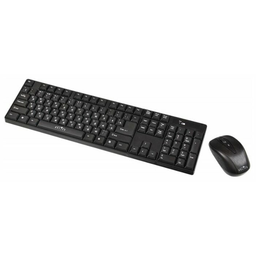картинка Клавиатура + мышь Oklick 210M клав:черный мышь:черный USB беспроводная от магазина itmag.kz