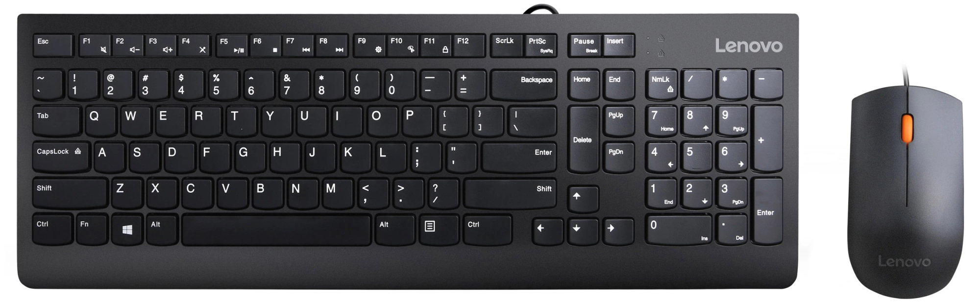 картинка Клавиатура и мышь Lenovo 300 USB Combo Wired от магазина itmag.kz
