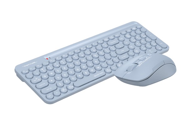 Клавиатура+мышь беспроводная A4tech Fstyler FG3300 Air2, Blue (FG3300 Air2 Blue) фото