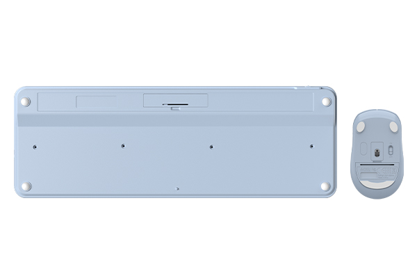 Клавиатура+мышь беспроводная A4tech Fstyler FG3300 Air2, Blue (FG3300 Air2 Blue) фото