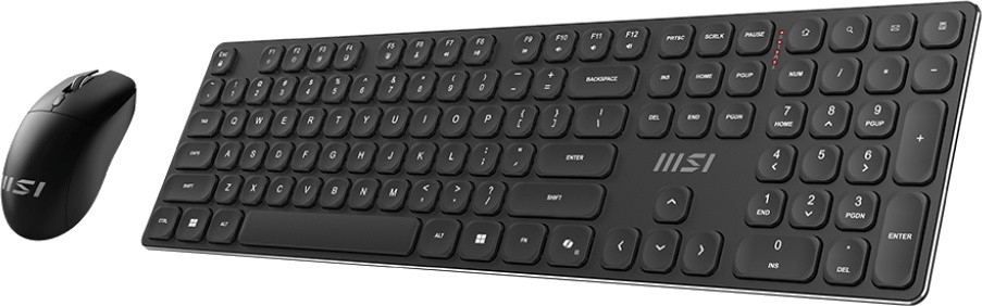 Комплект Клавиатура + Мышь MSI Forge K210 Wireless Combo, Черный (FORGE K210 W COMBO RU) фото