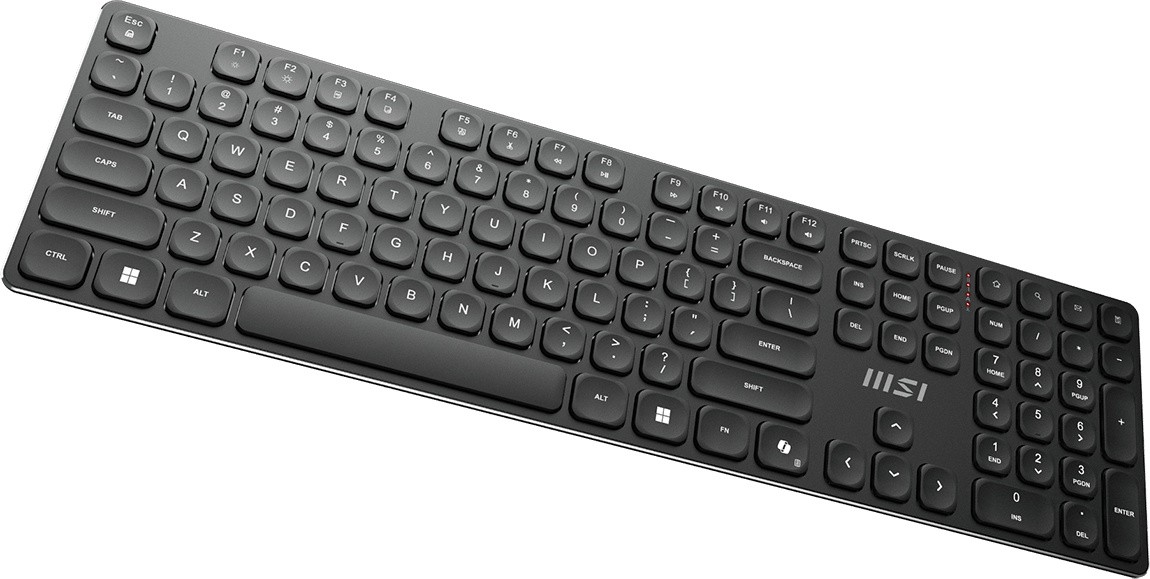 Комплект Клавиатура + Мышь MSI Forge K210 Wireless Combo, Черный (FORGE K210 W COMBO RU) фото