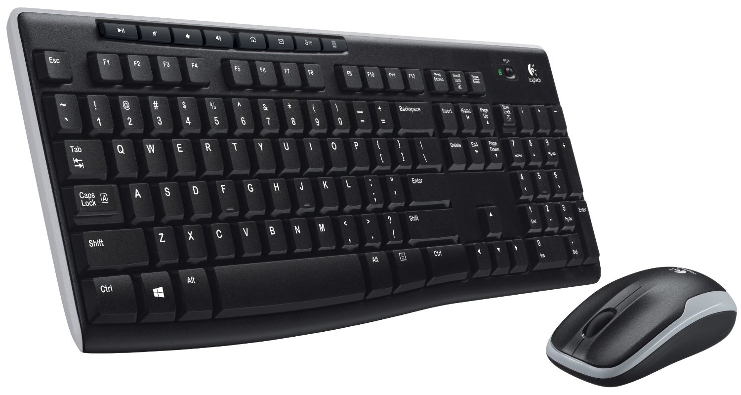 Клавиатура + мышь Logitech MK270, Black (920-004518) фото