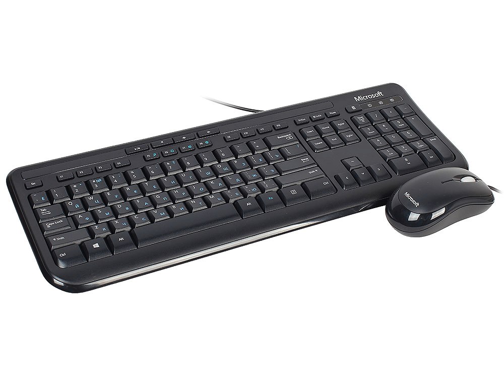 картинка Клавиатура + мышь Microsoft Wired Desktop 600  от магазина itmag.kz