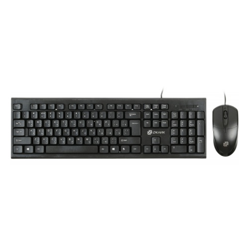 картинка Клавиатура + мышь Oklick 640M клав:черный мышь:черный USB от магазина itmag.kz