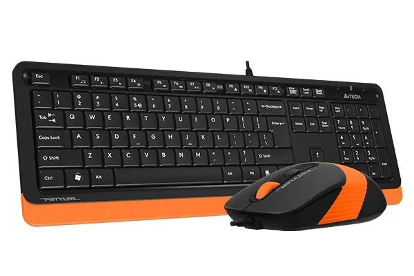 картинка Клавиатура+мышь A4tech F1010-ORANGE Fstyler USB от магазина itmag.kz