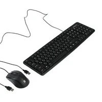 картинка Проводной набор Клавиатура + Мышь Defender Dakota C-270 ENG/RUS/KAZ, (черный), USB от магазина itmag.kz