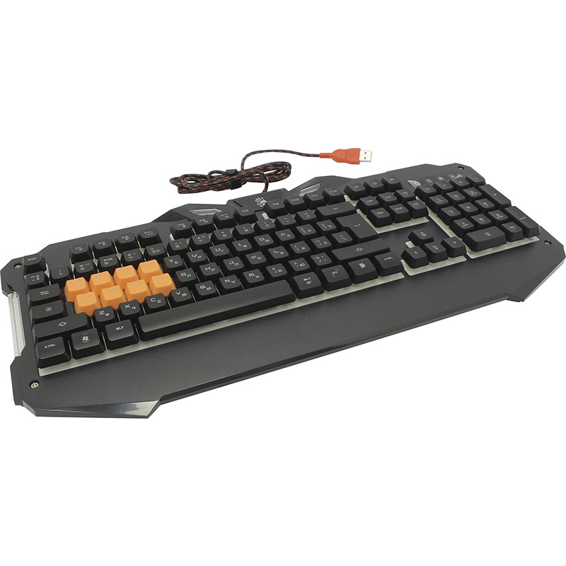 картинка Клавиатура игровая Bloody B328-Black <LED, USB, 8-механических кнопок с оптическими переключателями> от магазина itmag.kz